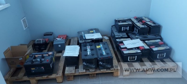 Zużyte baterie i akumulatory ołowiowe (kod odpadu 16 06 01*) 